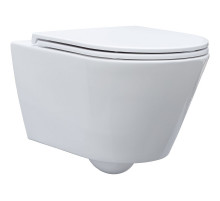 Унитаз Aquanet Lake W 316461 подвесной Белый без сиденья
