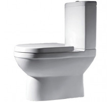 Унитаз компакт Bravat CX01014UW-P-RUS без бачка, с сиденьем Микролифт