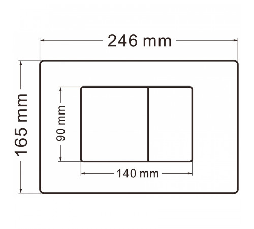 Комплект унитаза с инсталляцией Abber Bequem AC1100-AC0105-AC0120 с сиденьем Микролифт и клавишей смыва Хром