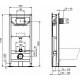 Комплект унитаза с инсталляцией Ideal Standard Tesi T355101PT15 с сиденьем Микролифт