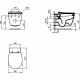 Унитаз Ideal Standard Connect E771801 подвесной без сиденья