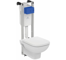 Комплект унитаза с инсталляцией Ideal Standard I.Life A WA330101 с сиденьем Микролифт