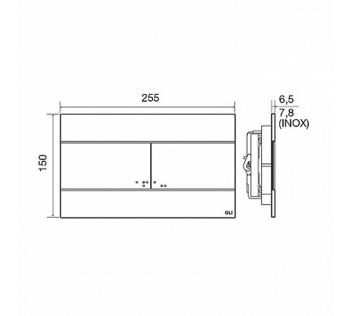 Комплект унитаза с инсталляцией Point Виктория 886914SIOO+PN41061 с сиденьем Микролифт и клавишей смыва Хром глянцевый