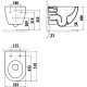 Комплект унитаза Creavit Free FE322-11CB00E-0000+KC0103.03.0000E с сиденьем Микролифт и инсталляцией Alcaplast Sadroмodul AM101/1120-0001+M670 с Белой клавишей смыва