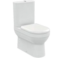 Унитаз компакт Creavit Letoon LT361-11CB00E-0000 Белый без бачка и сиденья