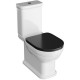 Унитаз компакт Kerama Marazzi Pompei PO.wc.01 Белый глянцевый без бачка и сиденья