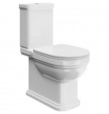 Унитаз компакт Kerama Marazzi Pompei PO.wc.01 Белый глянцевый без бачка и сиденья