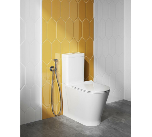 Унитаз компакт Kerama Marazzi Plaza Modern PLMR.wc.01 Белый глянцевый без бачка и сиденья