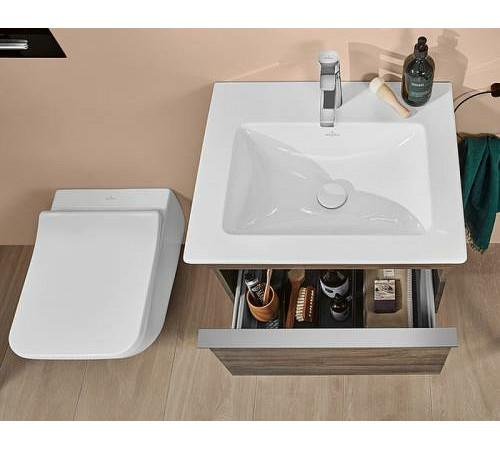 Унитаз Villeroy&Boch Venticello 4611R0R1 подвесной без сиденья