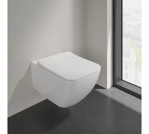 Унитаз Villeroy&Boch Venticello 4611RS01 подвесной с сиденьем Микролифт