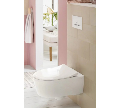 Унитаз Villeroy&Boch Avento 5656RS01 подвесной с сиденьем Микролифт