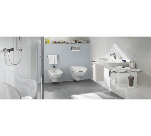 Комплект унитаза Villeroy&Boch O Novo 5660H101 с инсталляцией Tece Base 9400413 с сиденьем Микролифт и Белой клавишей смыва