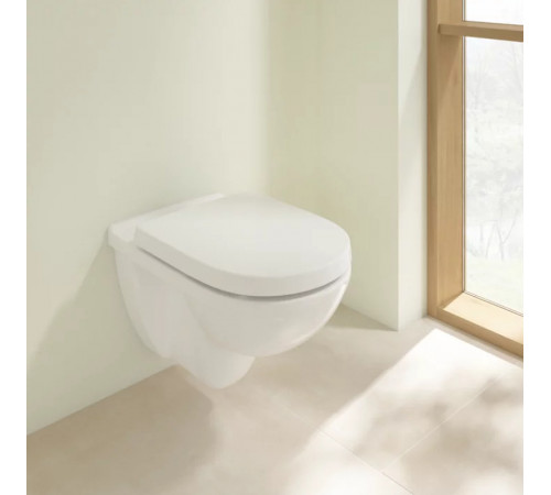 Комплект унитаза Villeroy&Boch O Novo 5660H101 с инсталляцией Tece Base 9400413 с сиденьем Микролифт и Белой клавишей смыва