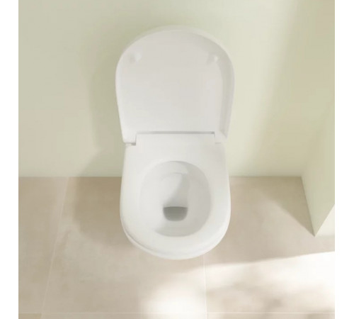 Комплект унитаза Villeroy&Boch O Novo 5660H101 с инсталляцией Tece Base 9400413 с сиденьем Микролифт и Белой клавишей смыва