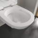 Комплект унитаза с инсталляцией Villeroy&Boch O.Novo 5660D201 с сиденьем Микролифт и клавишей смыва Хром глянцевый