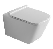 Унитаз Creto Logan L2 1002-001-L2W подвесной Белый с сиденьем Микролифт