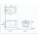 Унитаз Creto Logan L2 1002-001-L2W подвесной Белый с сиденьем Микролифт