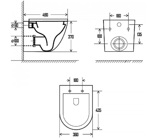 Комплект унитаза AQUAme AQM2002 с инсталляцией Grohe Rapid SL 38772001 с сиденьем Микролифт и клавишей смыва Хром