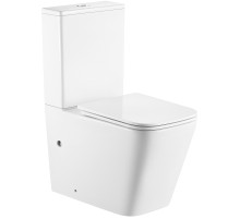 Унитаз компакт Triton Corso CO-3006 Щ0000057976 с бачком и сиденьем Микролифт