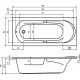 Акриловая ванна Riho Future 180x80 B074001005 (BC3100500000000) без гидромассажа