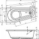 Акриловая ванна Riho Delta 160x80 B068001005 (BB8200500000000) R без гидромассажа