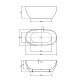 Акриловая ванна Vincea 160x81.5 VBT-408-1600 без гидромассажа