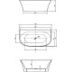 Акриловая ванна Vincea 170x90 VBT-423-1700 без гидромассажа