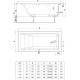 Ванна из искусственного камня Creto Venezia 170х70 1-1113 без гидромассажа