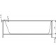 Акриловая ванна Creto Etna 170х75 1-1134 без гидромассажа
