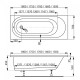 Акриловая ванна Vagnerplast Kasandra 175x70 VPBA175KAS2X-04 без гидромассажа