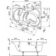 Акриловая ванна Vagnerplast Melite 160x105 L VPBA163MEL3LX-04 без гидромассажа