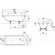 Стальная ванна Kaldewei Eurowa 309 140x70 119512030001 без покрытия