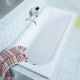 Стальная ванна Kaldewei Saniform Plus 373-1 170x75 112630003001 с покрытием Аnti-slip и Easy-clean