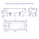 Чугунная ванна Delice Parallel 170x70 DLR220505R с ручками без антискользящего покрытия