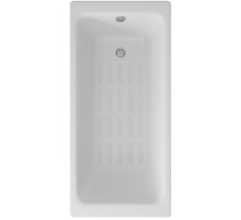 Чугунная ванна Delice Parallel 160x70 DLR220504-AS без отверстий под ручки с антискользящим покрытием