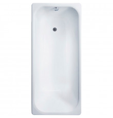 Чугунная ванна Delice Aurora 140x70 DLR230617 без отверстий под ручки и антискользящего покрытия