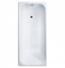 Чугунная ванна Delice Aurora 140x70 DLR230617-AS без отверстий под ручки с антискользящим покрытием