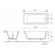 Чугунная ванна Delice Level 140x70 DLR230618R-AS с отверстиями под ручки с антискользящим покрытием