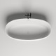 Ванна из искусственного камня Salini Luce 170х85 100121M Белая матовая