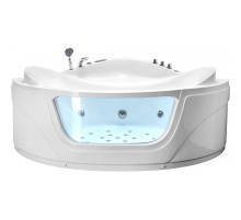 Акриловая ванна Gemy G9247 K 165х165 с гидромассажем