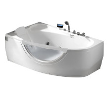 Акриловая ванна Gemy 171x99 G9046 II K L с гидромассажем