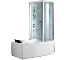 Акриловая ванна с душевой кабиной Gemy 170x85 G8040 C R с гидромассажем