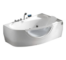 Акриловая ванна Gemy 161х96 G9046 K R с гидромассажем