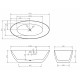 Акриловая ванна Abber 170x80 AB9374-1.7 без гидромассажа