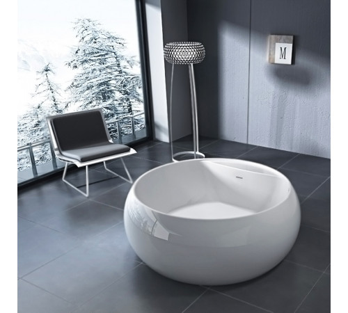 Акриловая ванна BelBagno BB30 155x155 Белая