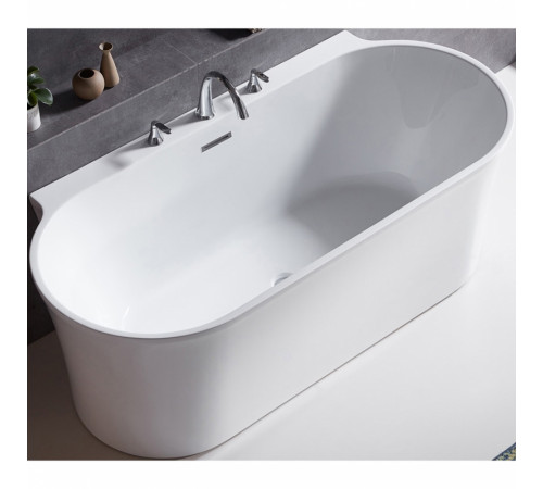 Акриловая ванна BelBagno BB409-1500-800 150х80 без гидромассажа