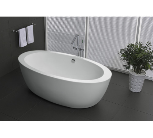 Акриловая ванна BelBagno BB67 170x90 без гидромассажа