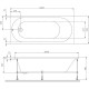 Акриловая ванна AM.PM X-Joy 160х70 W94A-160-070W-A1 без гидромассажа