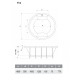 Акриловая ванна Vayer Eva 180x180 Гл000025681 без гидромассажа