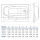 Акриловая ванна Koller Pool Olimpia 160x70 без гидромассажа